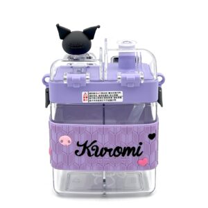 قمقمه دو مخزن شفاف کرومی یاسی