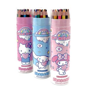 مداد رنگی فلزی سانریو ۲۴ رنگ