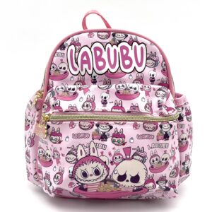 کوله پشتی کوچک لبوبو صورتی