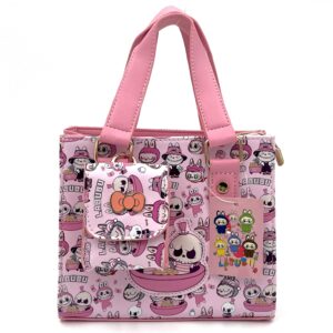 کیف دستی لبوبو صورتی