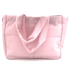 کیف دوشی پفکی ملودی صورتی