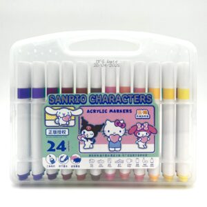 ماژیک اکریلیک ۲۴ رنگ سانریو