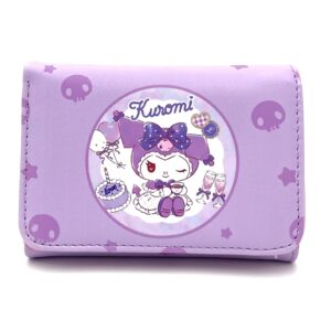 کیف پول کرومی بنفش