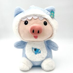 عروسک خوک کلاه دار آبی