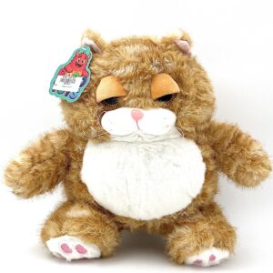 عروسک گربه خوابالو قهوه ای