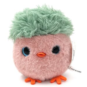 عروسک جوجه گرد کوچک صورتی