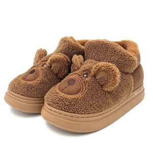 نیم بوت تدی قهوه ای تیره