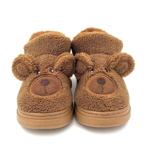 نیم بوت تدی قهوه ای تیره