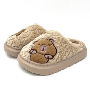 صندل پشمی بچگانه کاپی بارا قهوه ای