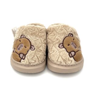 صندل پشمی بچگانه کاپی بارا قهوه ای