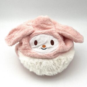 کلاه و شال گردن ملودی صورتی