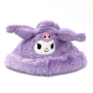 کلاه و شال گردن پشمی کرومی یاسی