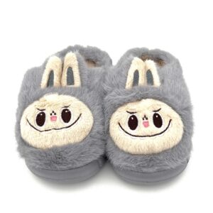 صندل بچگانه پشمی لبوبو طوسی