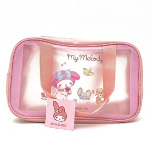 کیف لوازم آرایش مات ملودی صورتی