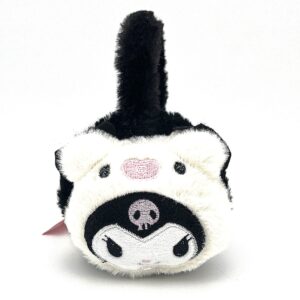 گوش گیر پولیشی کرومی سفید مشکی