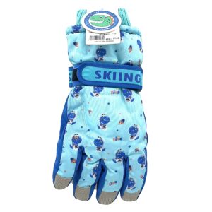دستکش دایناسور فضانورد آبی روشن