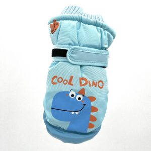 دستکش دایناسور آبی روشن