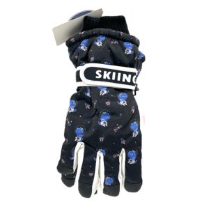 دستکش دایناسور فضانورد مشکی