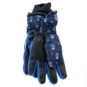 دستکش دایناسور فضانورد مشکی آبی