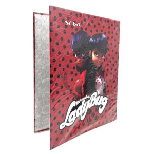 کلربوک لیدی باگ قرمز مشکی