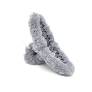 کلیپس پولیشی ساده طوسی