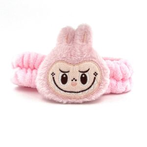 هدبند عروسکی لبوبو صورتی