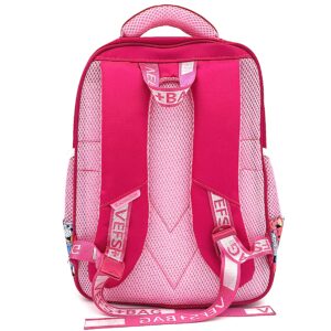 کوله پشتی گل گلی کیوت سرخابی