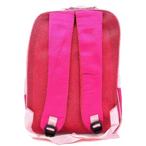 کوله پشتی لبوبو کلاه دار صورتی