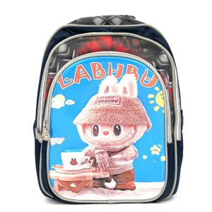 کوله پشتی لبوبو کلاه دار سرمه ای