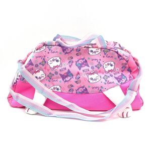 ساک دستی گربه ای صورتی