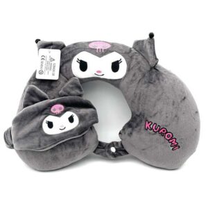 بالشت گردنی چشم بند دار کرومی