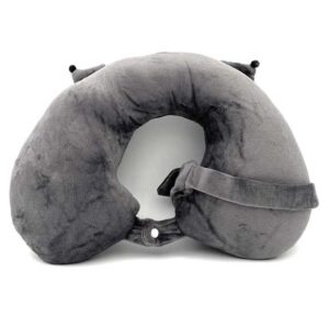 بالشت گردنی چشم بند دار کرومی