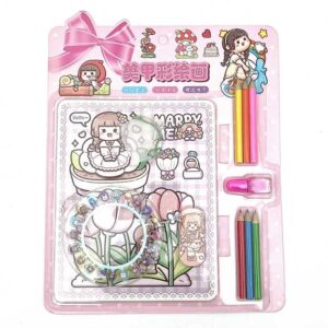 پک استیکر جعبه ای کرومی یاسی