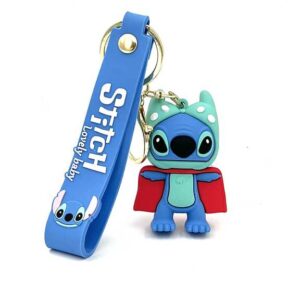 جاکلیدی سیلیکونی استیچ آبی