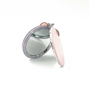 آینه آویزدار اکلیلی لبوبو صورتی