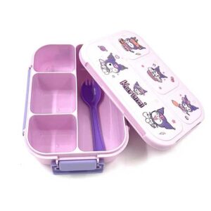 ظرف غذای کرومی ستاره ای یاسی