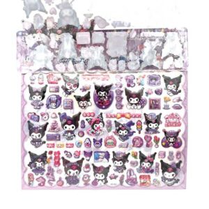 استیکر دو برگی سانریو رنگی رنگی