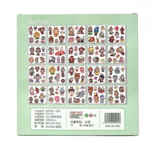 استیکر ۱۰۰ عددی لبوبو سبز