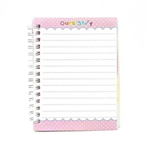 دفترچه یادداشت آکواریومی لبوبو صورتی