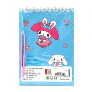 دفتر استیکر سه بعدی سینمارول آبی