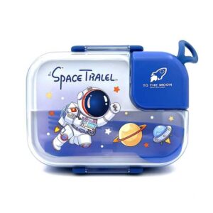 ظرف غذای فلزی فضانورد آبی