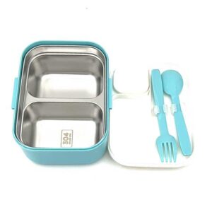 ظرف غذای فلزی در شفاف سینمارول آبی