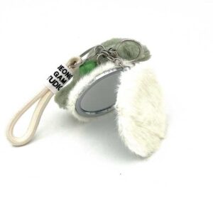 آینه پولیشی آویزدار لبوبو سبز