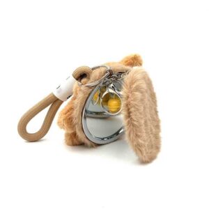 آینه پولیشی آویزدار لبوبو قهوه ای