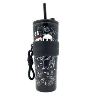 تراول ماگ استوانه ای لبوبو مشکی