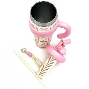 تراول ماگ پاپی و توت فرنگی پاستلی