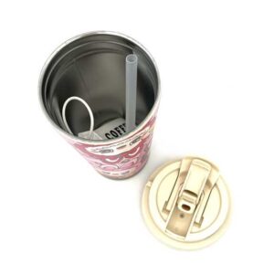 تراول ماگ لبوبو و حیوانات صورتی