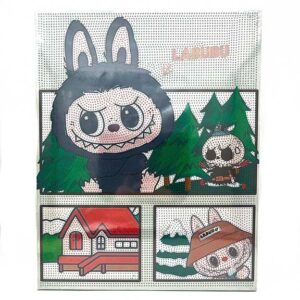 بوم نقاشی الماسی لبوبو و درخت