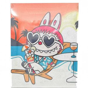 بوم نقاشی الماسی لبوبو عینکی