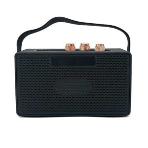 اسپیکر طرح رادیو مستطیلی مشکی